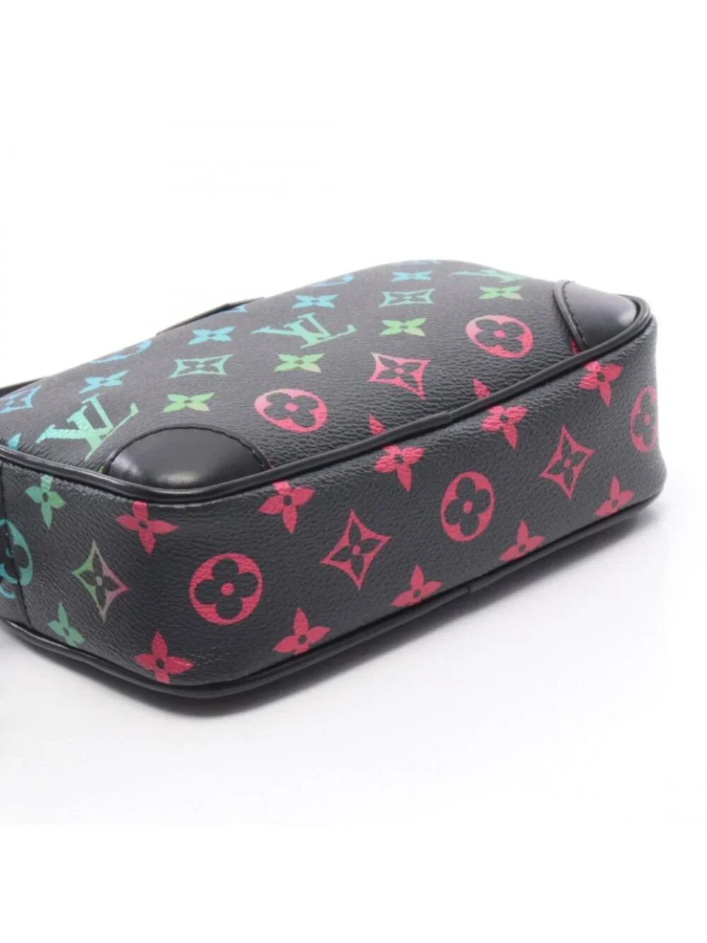 Louis Vuitton Shoulder Bag Trocadero Wearable Wallet Gradient Black Canvas